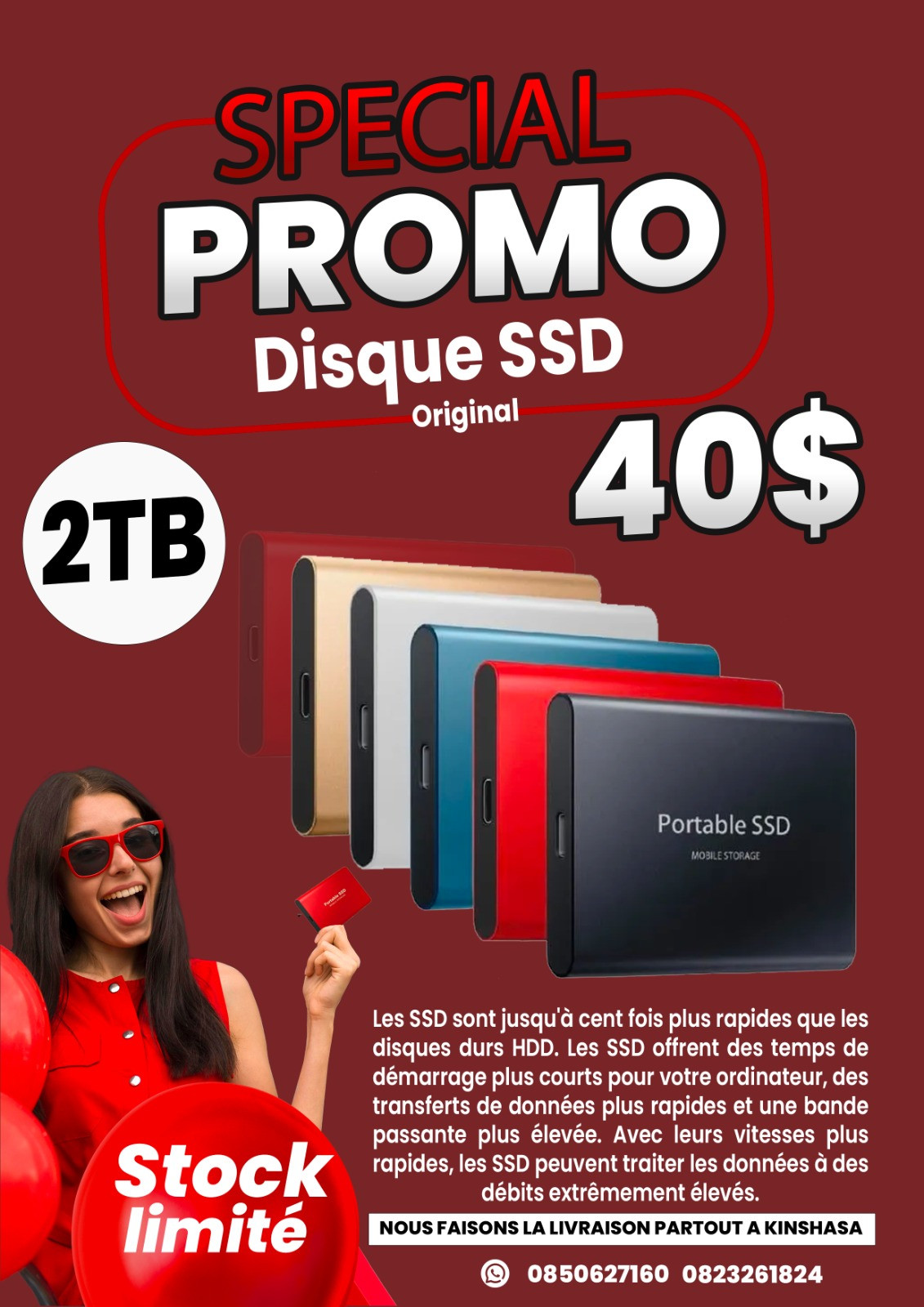 Disque dur externe SSD
