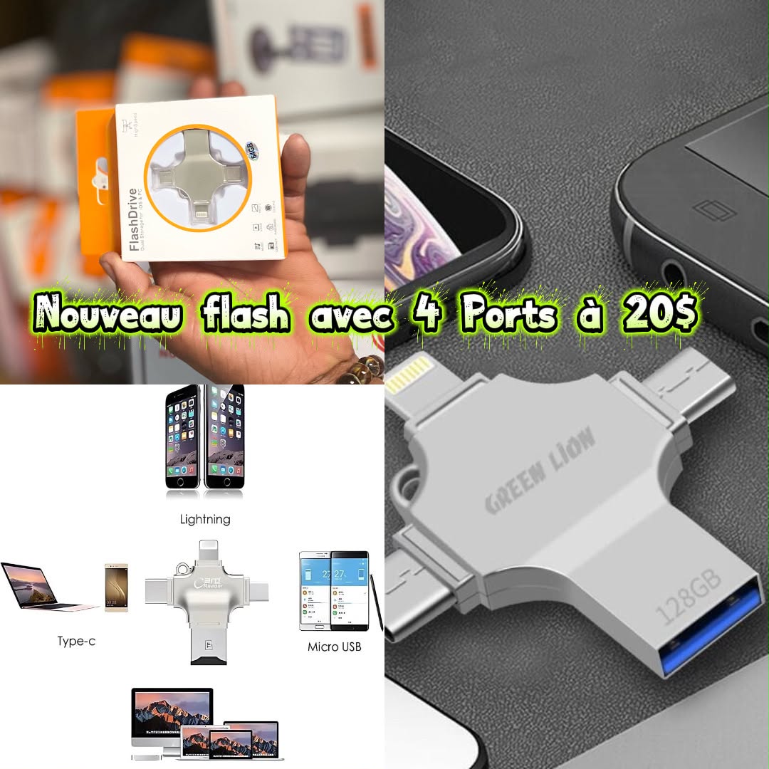 FLASH A 4 PORTS