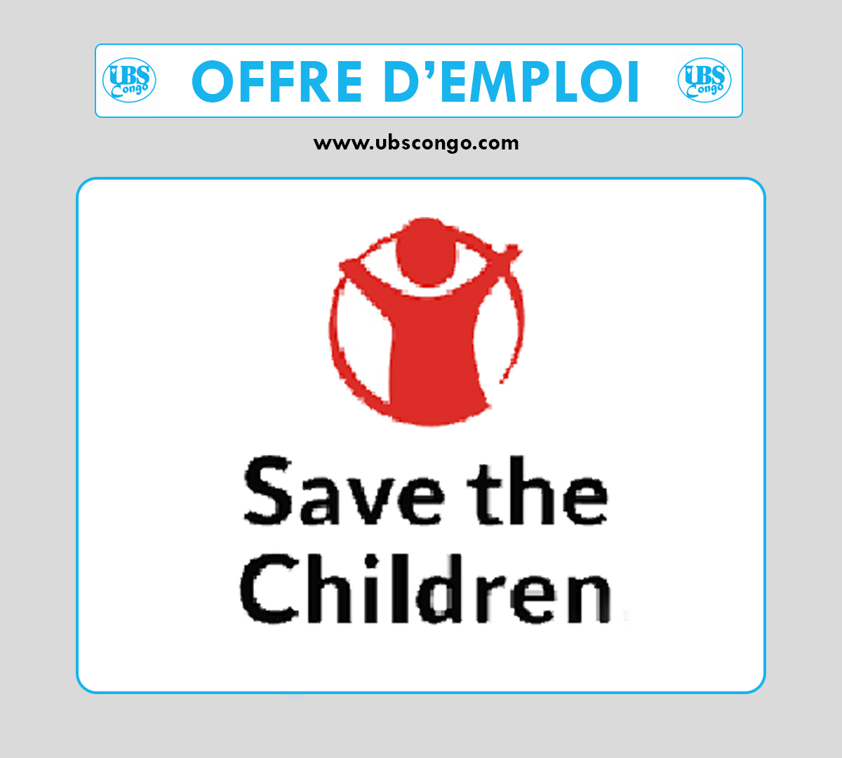 Save the Children : Assistante MEAL
