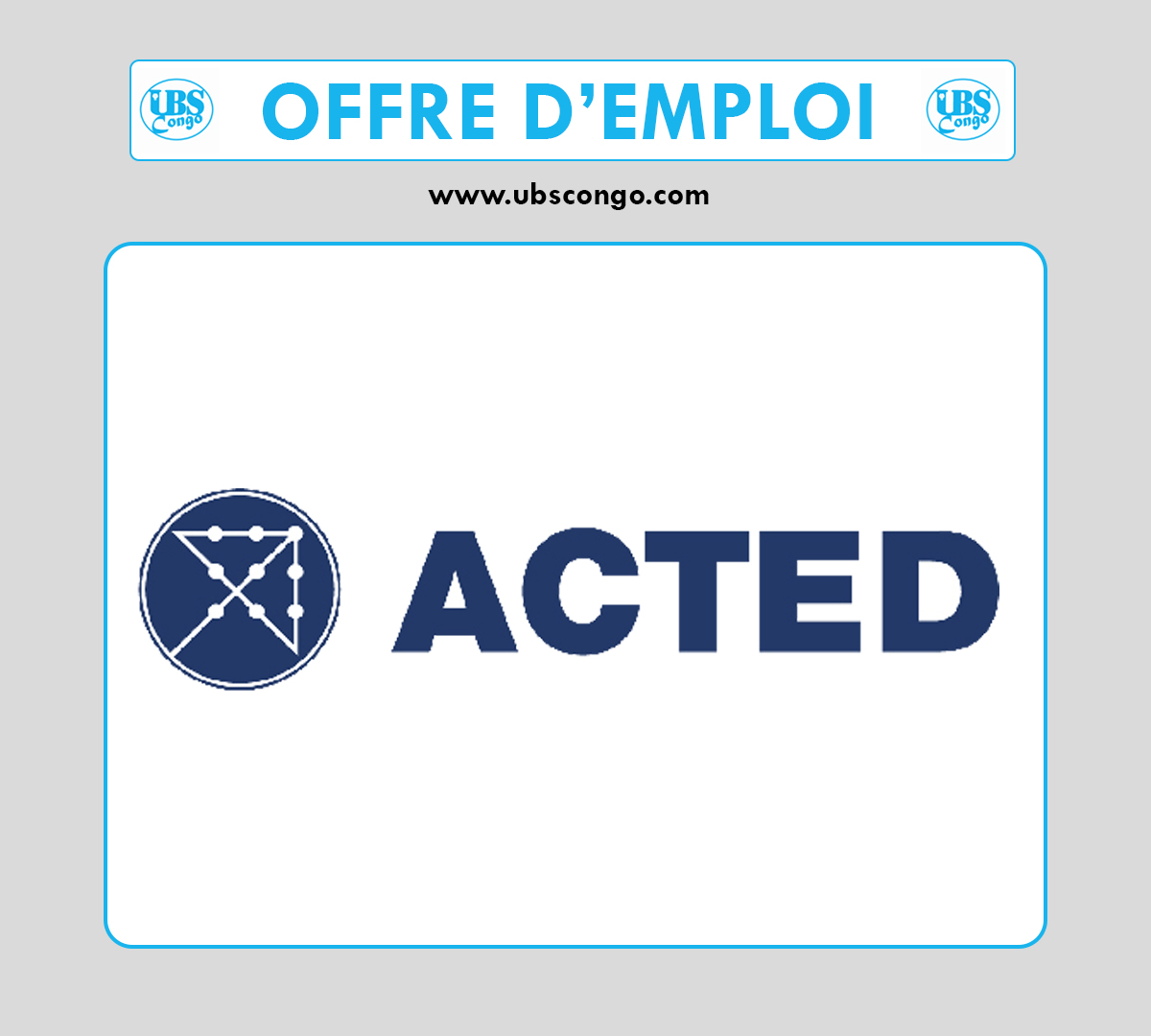 ACTED : Chauffeur pool Reserve